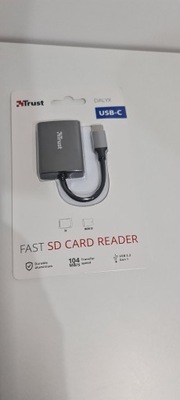 Trust Dalyx Czytnik kart pamięci SD/microSD USB-C