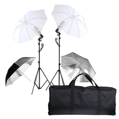 Zestaw oświetleniowy do parasola fotograficznego P
