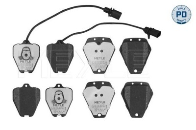 ZAPATAS DE FRENADO AUDI PARTE DELANTERA A4/A6 1,8-4,2 QUATTRO 97-05 0252145418/PD  