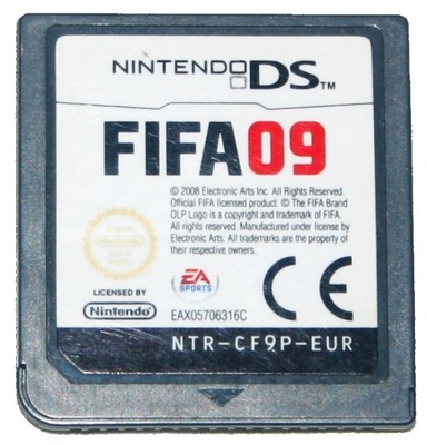 Fifa 09 - gra na konsole Nintendo DS, 2DS, 3DS.