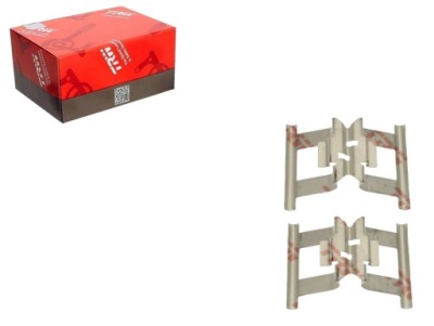 Набор монтажный тормозных колодок porsche 911 911 targa cay фото №1