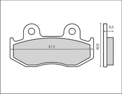 BRENTA ZAPATAS DE FRENADO KH323 / KH92  