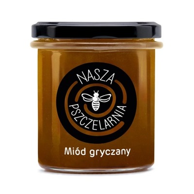 Miód gryczany - Nasza Pszczelarnia - 450g