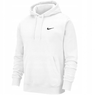 Nike biała męska bluza sportowa z kapturem logo 826433-100 XL