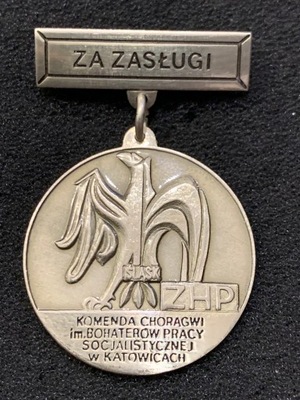 ZA ZASŁUGI DLA KOMENDY ŚLĄSKIEJ CHORĄGWI ZHP