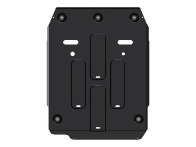 Металева захист коробки передач musso / rexton фото №1