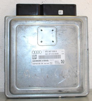 БЛОК УПРАВЛЕНИЯ ДВИГАТЕЛЯ 4F1907559A 5WP45106 - AUDI A6 C6