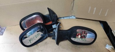 NISSAN MICRA K12 MIRRORS MIRROR RIGHT LEFT 3 PIN MANUAL  