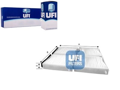 UFI FILTRO DE CABINA MAZDA 323 F VI 2.0 D (BJ)  