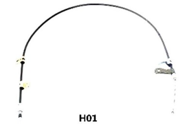 Japanparts трос гальма ручного hyundai matrix 1 фото №1