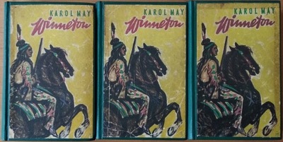 Karol May Winnetou [komplet] wydanie 1956