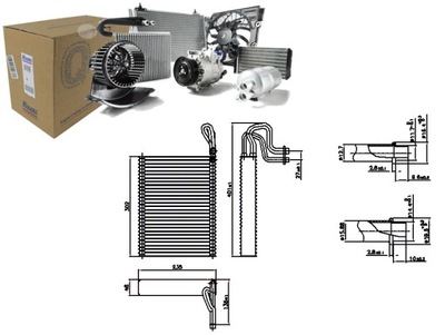 VAPORIZADOR DE ACONDICIONADOR BMW X5 E70 X5 F15 F85 X6 E71 E72 X6 F16 F86  