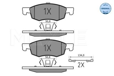 TRINKELĖS HAM. OPEL P. CORSA 1,0-1,4 14- 