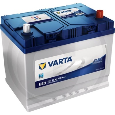 BATERÍA VARTA BLUE DYNAMIC 12V / 70AH, 630EN, 261X175X220MM  