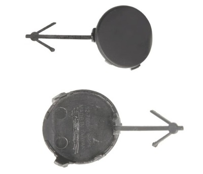 Заглушка фаркоп буксировочный peugeot 207 09-13 фото №1