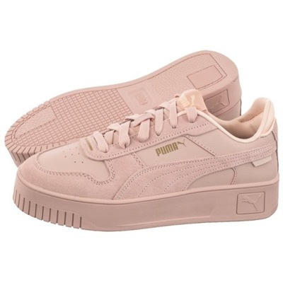 Buty Sneakersy na Platformie Damskie Puma Carina Street SD Rose Różowe