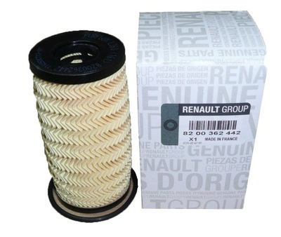 Фильтр масла oe666/2 оригинал renault 2.0 dci koleos laguna trafic megane фото №1