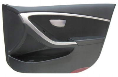 Оббивка обшивка двері задня hyundai i30 ii фото №1