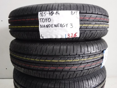 OPONY LETNIE 165/70/14 81T TOYO NANO ENERGY 3