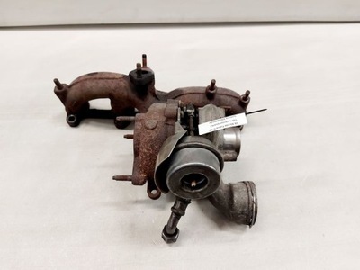 Skoda fabia ii 1.9 tdi турбонагнетатель турбина фото №1