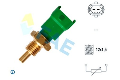 FAE JUTIKLIS TEMPERATŪROS SKYSČIO AUŠINAMOJO VOLVO C30 C70 II S40 II S60 