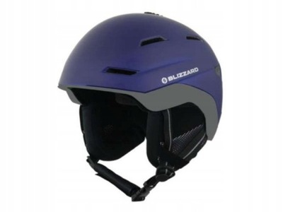 Kask narciarski Blizzard Bormio black/anth 59-63cm