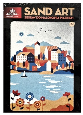 Zestaw do malowania piaskiem - MIASTO