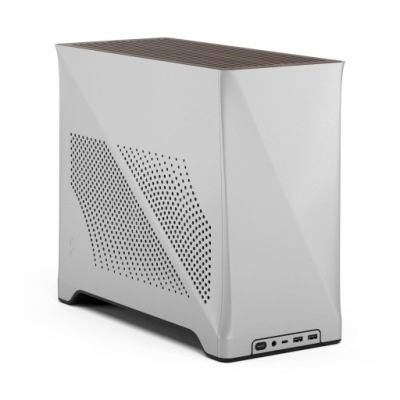 Fractal Design Era 2 Itx Pc Case in Silver - Sleek