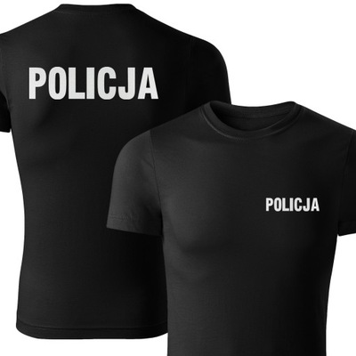 Policyjna koszulka na karnawał odblaskowa POLICJA