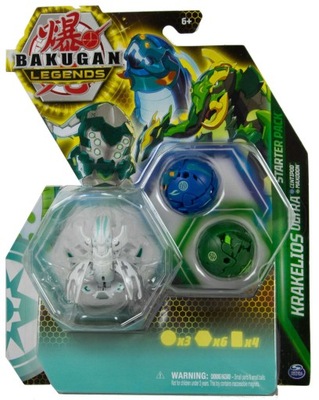 BAKUGAN LEGENDS ZESTAW STARTOWY KRAKELIOS ULTRA