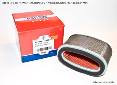MIW (MEIWA) FILTRAS ORO HONDA VT 750 C2/CA/RS/S '04-'20 (HFA1712) (OEM: 