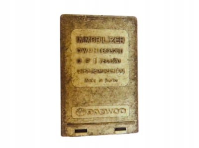 Иммобилайзер daewoo оригинальный номер 96315230 фото №1