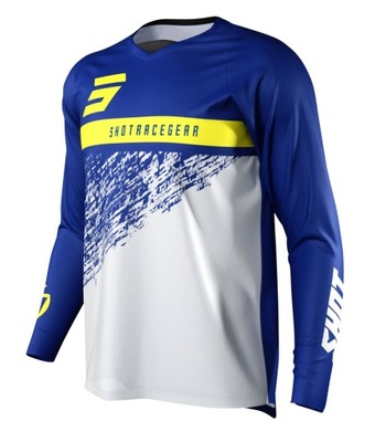 Bluza cross ENDURO SHOT RACING DEVO ROLL BLUE 3XL