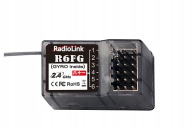Radiolink R6FG odbiornik 2,4 GHz 6 FHSS Żyroskop