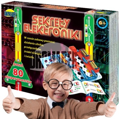 Dromader Sekrety Elektroniki 80 eksperymentów