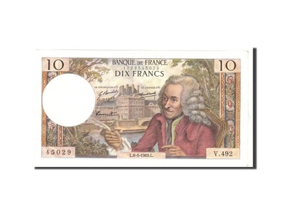 Banknot, Francja, 10 Francs, 1969, 1969-05-08, UNC