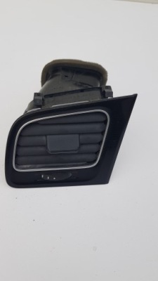 Vw golf vii решітка обдув ліва 5g1819709b карбон фото №1