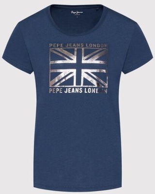 Pepe Jeans t-shirt PL505037 595 granatowy M