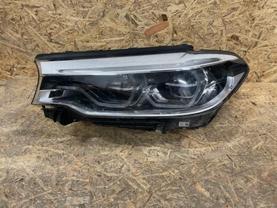 BMW 5 G30 G31 FARO IZQUIERDA COMPLETO ADAPTIVE DIODO LUMINOSO LED IZQUIERDO BUEN ESTADO INTEGRO EUROPA 7439193  