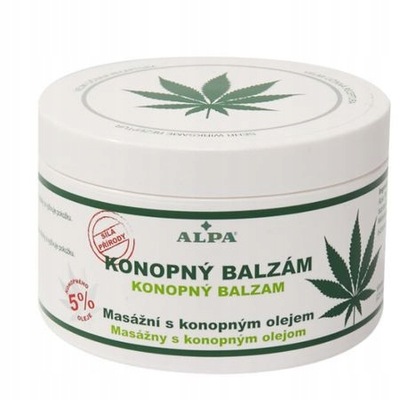 ALPA Balsam Konopny Przeciwbólowy 250ml Do Masażu