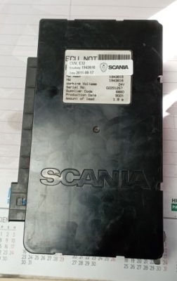 Блок керування світла cuv scania r 1943615 фото №1