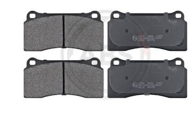 PADS HAMULC. JAGUAR XJR 4,0 97-03  