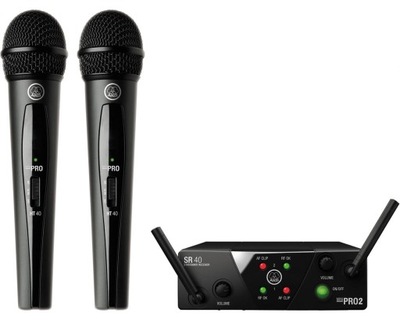 AKG WMS40 MINI 2 Dual Vocal/Vocal Set US25 B/D