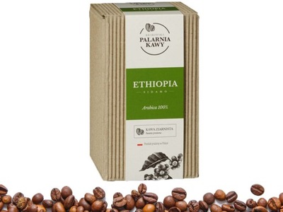 Kawa ziarnista Ethiopia Sidamo 100% Arabica 250g