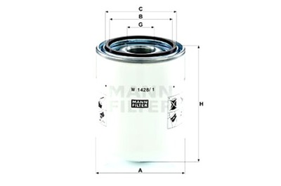 MANN-FILTER FILTRO HIDRÁULICO CLAAS 506 507 616 656 696 697 ATZ 816  