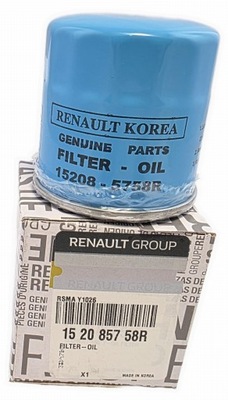 Фільтр оливи renault megane iii оригінал 152085758r фото №1