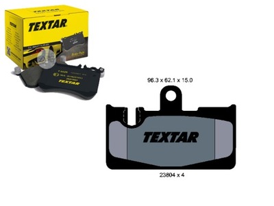 ZAPATAS DE FRENADO LEXUS LS 4.3 08.00-08.06 TEXTAR  