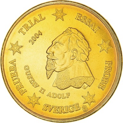 Szwecja, 10 Euro Cent, 2004, unofficial private co