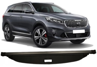 Nowa шторка багажника czarna kia sorento 2015-20 фото №1