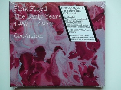 Pink Floyd The Early Years 1967-1972 Cre/ation CD